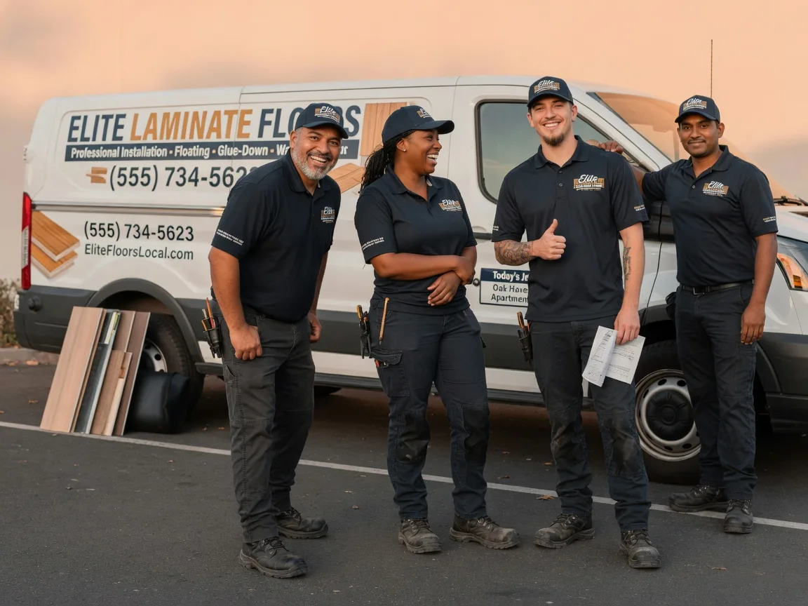 Laminate flooring installation company in Luverne, ND